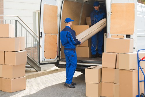 Local removal team helping with a property move in Harringay