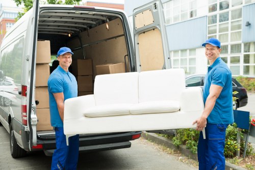Moving van pricing explanation for a Harringay home move