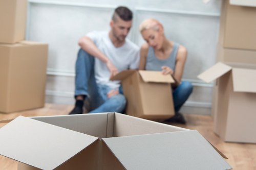 Example van load estimate for a Harringay property move