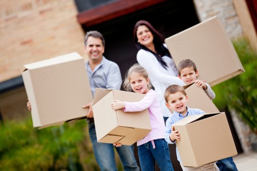 Residential move support on a Harringay street