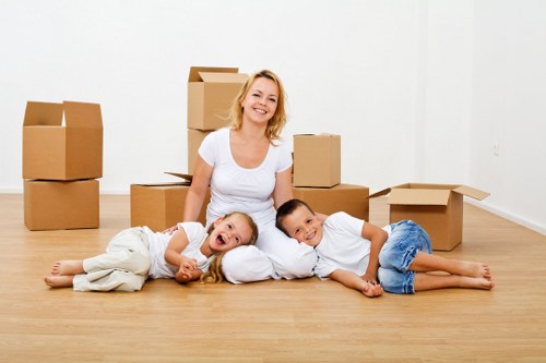Business relocation planning with labelled equipment and route coordination