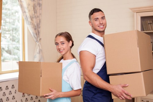 Booking and confirmation details for a man and van service